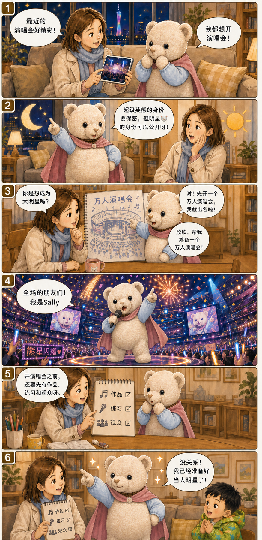 想开演唱会